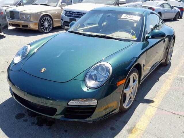 WP0AA29989S706732 - 2009 PORSCHE 911 CARRER GREEN photo 2