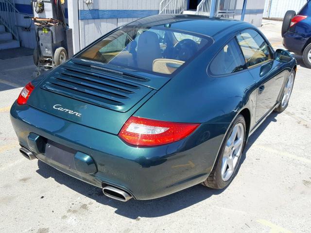 WP0AA29989S706732 - 2009 PORSCHE 911 CARRER GREEN photo 4