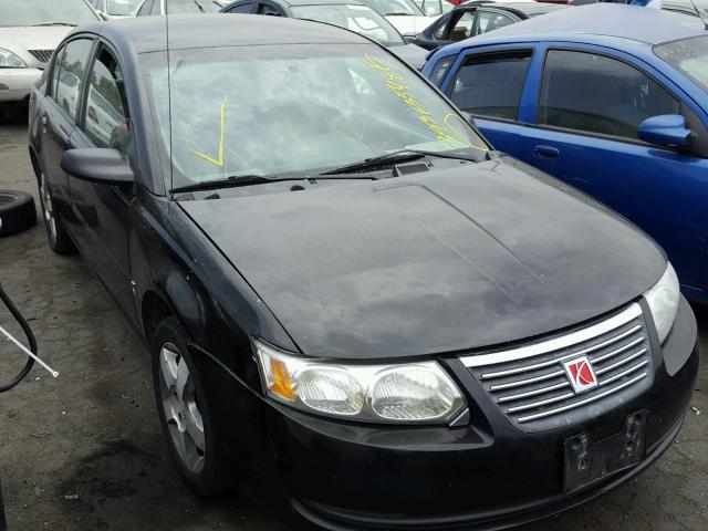 1G8AZ55F57Z166907 - 2007 SATURN ION LEVEL BLACK photo 1