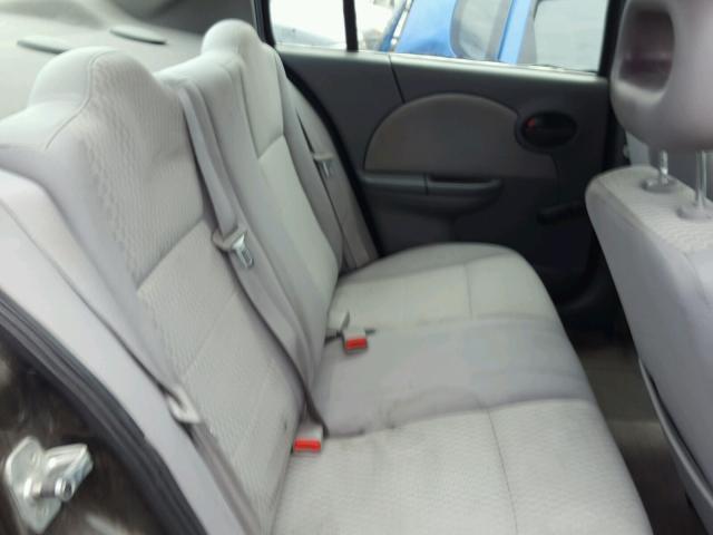 1G8AZ55F57Z166907 - 2007 SATURN ION LEVEL BLACK photo 6