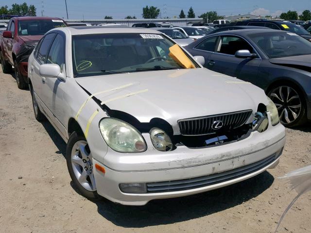 JT8BD69S040203639 - 2004 LEXUS GS 300 SILVER photo 1