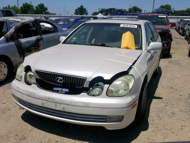 JT8BD69S040203639 - 2004 LEXUS GS 300 SILVER photo 2