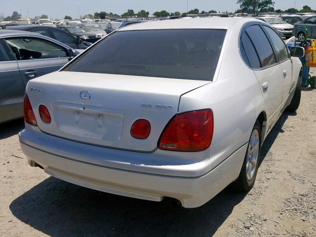 JT8BD69S040203639 - 2004 LEXUS GS 300 SILVER photo 4