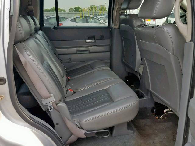 1D4HB58D05F582383 - 2005 DODGE DURANGO LI SILVER photo 6