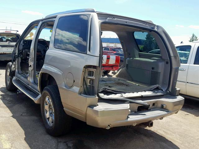 1GYEK63N63R201373 - 2003 CADILLAC ESCALADE L GOLD photo 3