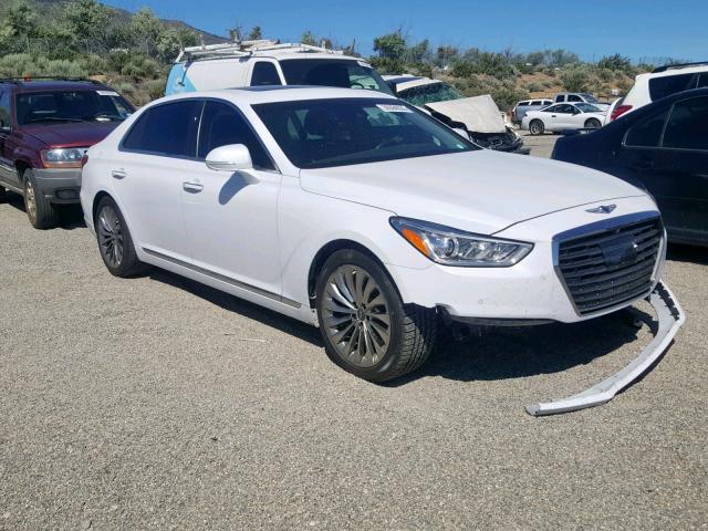 KMHG34JA5HU030549 - 2017 GENESIS G90 PREMIU WHITE photo 1