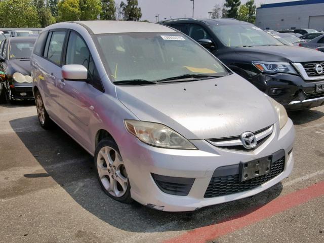 JM1CR29L290347032 - 2009 MAZDA 5 SILVER photo 1