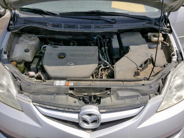 JM1CR29L290347032 - 2009 MAZDA 5 SILVER photo 7