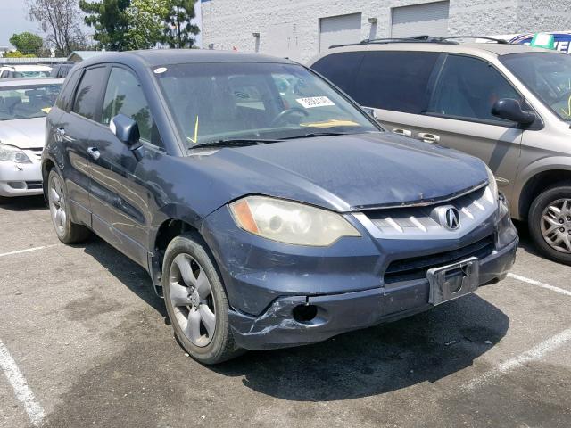 5J8TB18577A006185 - 2007 ACURA RDX TECHNO CHARCOAL photo 1