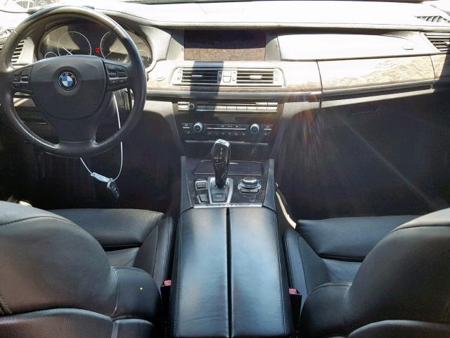 WBAKA83589CY34022 - 2009 BMW 750 I BLACK photo 9