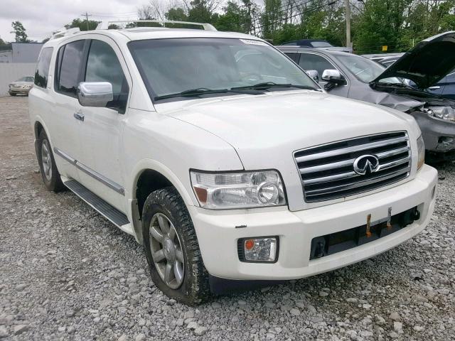 5N3AA08C85N813731 - 2005 INFINITI QX56 CREAM photo 1