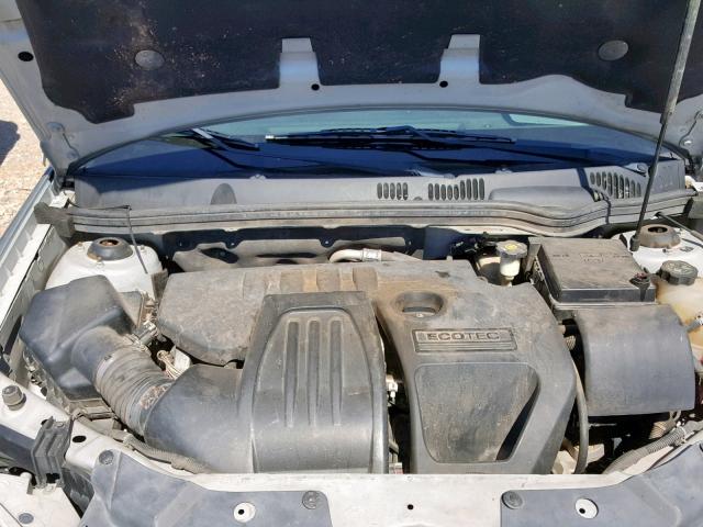 1G1AL18F087283487 - 2008 CHEVROLET COBALT LT SILVER photo 7