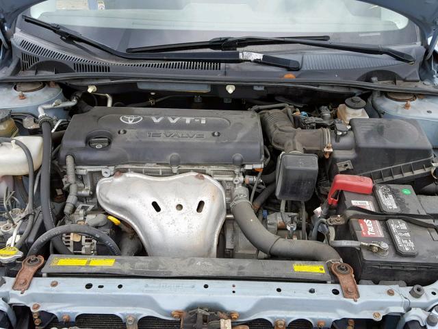 JTKDE167X80244594 - 2008 TOYOTA SCION TC ლურჯი ფოტო 7