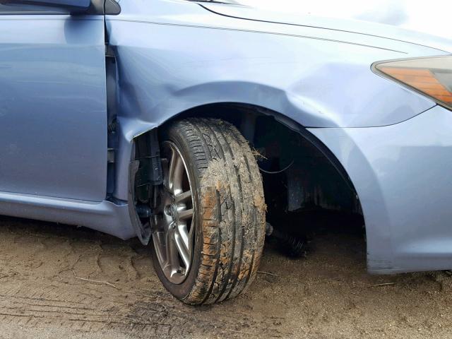 JTKDE167X80244594 - 2008 TOYOTA SCION TC ლურჯი ფოტო 9