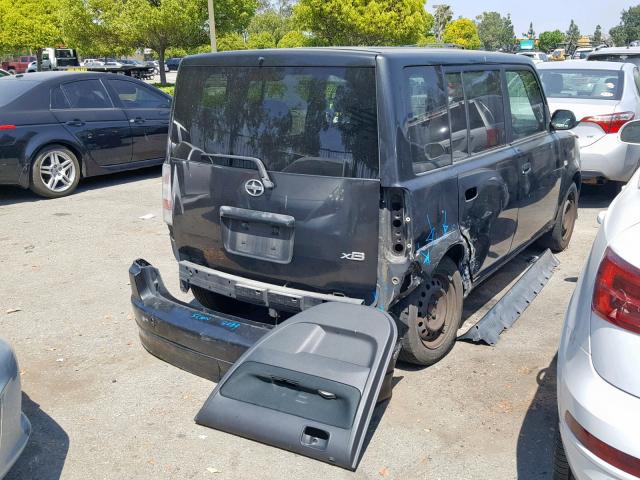 JTLKT324464071130 - 2006 TOYOTA SCION GRAY photo 4