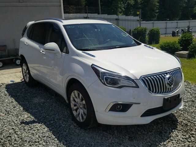 LRBFXDSA3HD190835 - 2017 BUICK ENVISION E WHITE photo 1