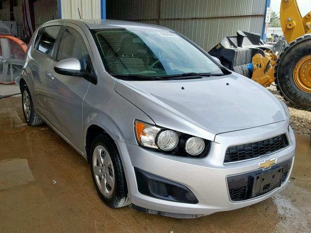 1G1JA6SHXG4153388 - 2016 CHEVROLET SONIC LS SILVER photo 1