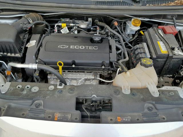 1G1JA6SHXG4153388 - 2016 CHEVROLET SONIC LS SILVER photo 7