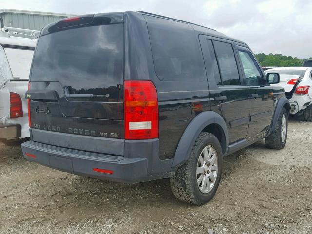 SALAA25465A300225 - 2005 LAND ROVER LR3 BLACK photo 4