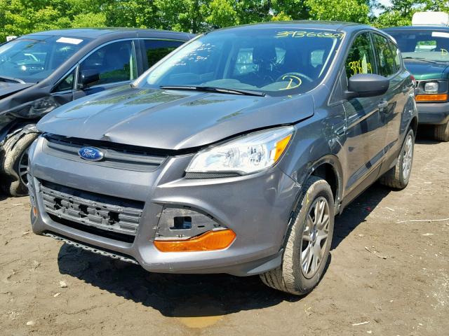 1FMCU0F78DUB42449 - 2013 FORD ESCAPE S GRAY photo 2