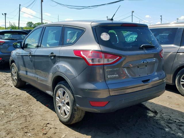 1FMCU0F78DUB42449 - 2013 FORD ESCAPE S GRAY photo 3