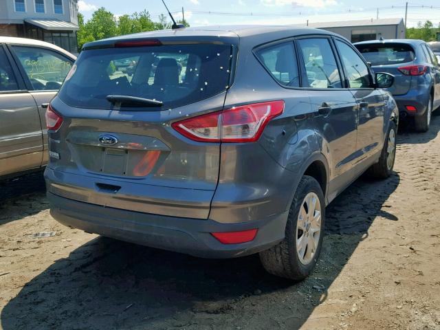 1FMCU0F78DUB42449 - 2013 FORD ESCAPE S GRAY photo 4