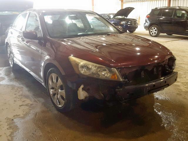 1HGCP36888A065337 - 2008 HONDA ACCORD EXL BURGUNDY photo 1