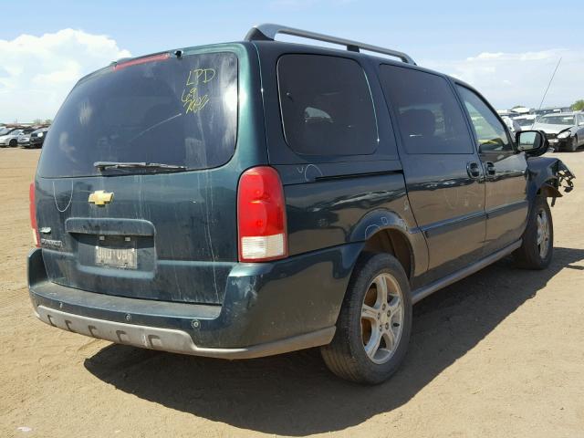 1GNDV33L25D166084 - 2005 CHEVROLET UPLANDER L 绿色 照片 4