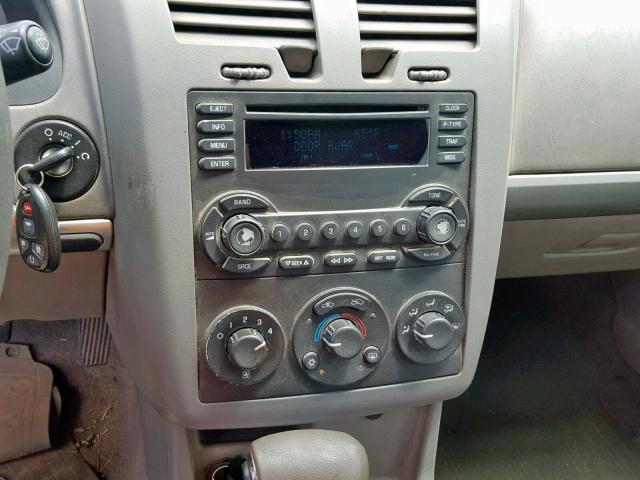 1G1ZT64895F159601 - 2005 CHEVROLET MALIBU MAX 银色 照片 9