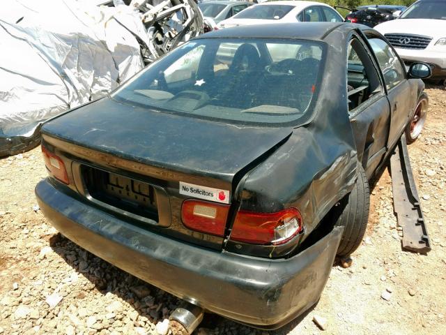 2HGEJ2220RH543498 - 1994 HONDA CIVIC DX BLACK photo 4