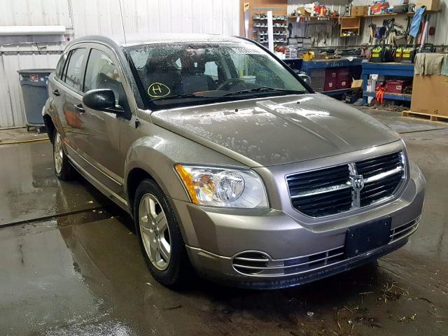 1B3HB48B08D754936 - 2008 DODGE CALIBER SX TAN photo 1