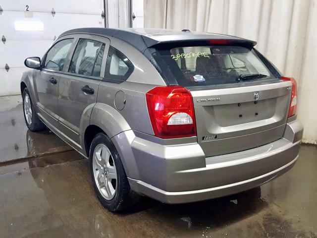 1B3HB48B08D754936 - 2008 DODGE CALIBER SX TAN photo 3