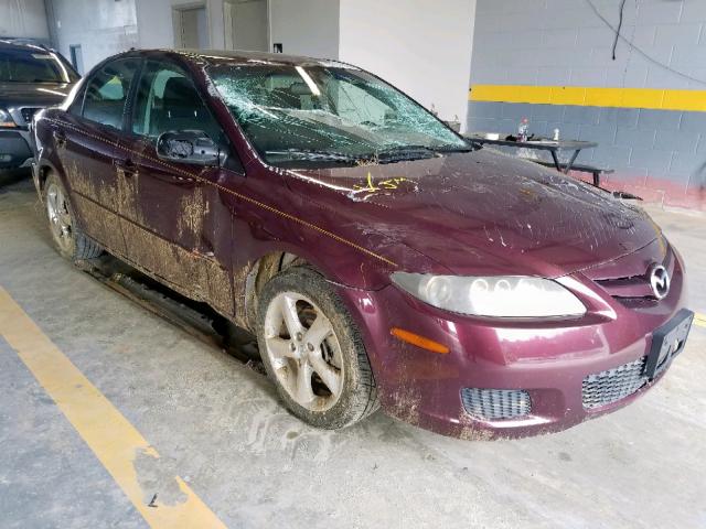 1YVHP80C775M29005 - 2007 MAZDA 6 I BURGUNDY photo 1