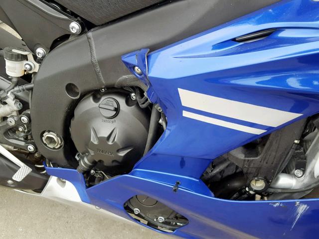 JYARJ28Y8HA001246 - 2017 YAMAHA YZFR6 C BLUE photo 7