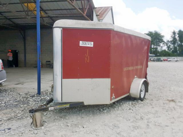 5E2B1101041014492 - 2004 UTILITY TRAILER RED photo 2