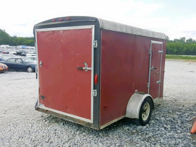 5E2B1101041014492 - 2004 UTILITY TRAILER RED photo 4