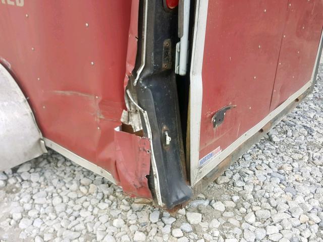 5E2B1101041014492 - 2004 UTILITY TRAILER RED photo 9