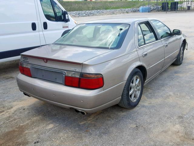 1G6KY549X2U196289 - 2002 CADILLAC SEVILLE ST GOLD photo 4