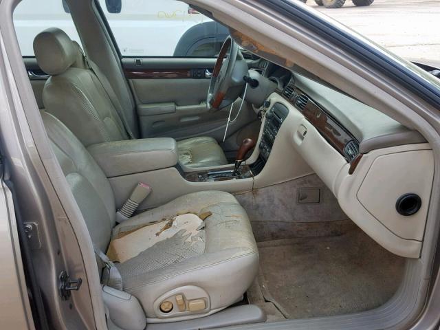 1G6KY549X2U196289 - 2002 CADILLAC SEVILLE ST GOLD photo 5