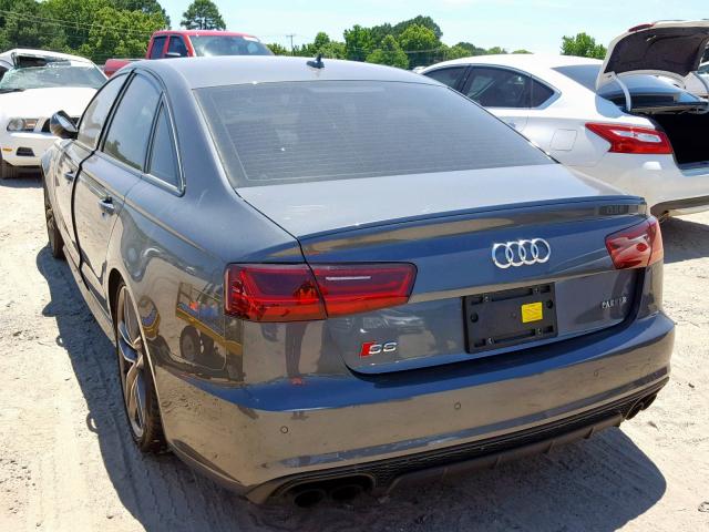 WAUFFAFCXJN029586 - 2018 AUDI S6 PREMIUM GRAY photo 3