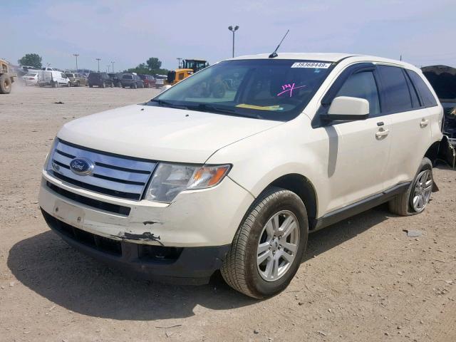 2FMDK48C18BA51689 - 2008 FORD EDGE SEL CREAM photo 2