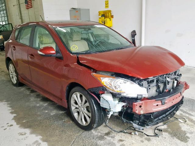 JM1BL1H63A1220954 - 2010 MAZDA 3 S MAROON photo 1