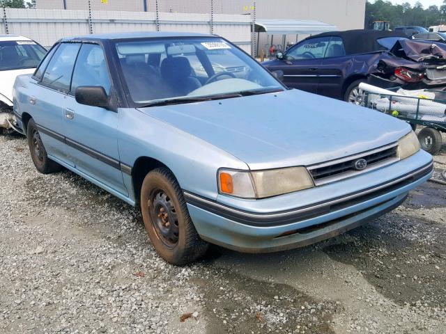 JF1BC6326MB604328 - 1991 SUBARU LEGACY L BLUE photo 1