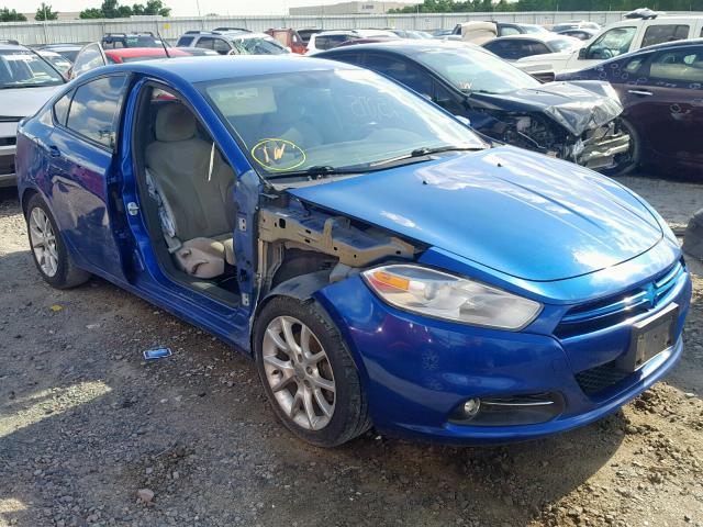 1C3CDFBA2DD709199 - 2013 DODGE DART SXT BLUE photo 1