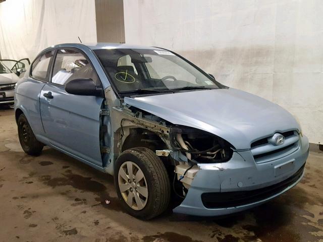 KMHCM36C48U066815 - 2008 HYUNDAI ACCENT GS BLUE photo 1