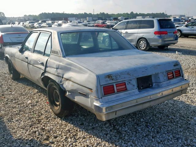 1X69D8W162378 - 1978 CHEVROLET NOVA WHITE photo 3