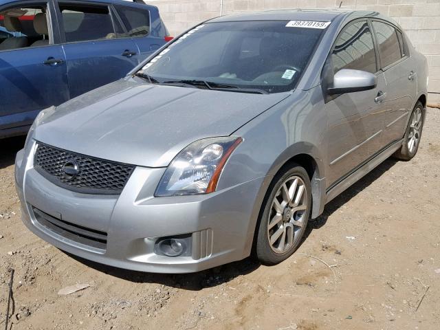 3N1CB61E18L648890 - 2008 NISSAN SENTRA SE- GRAY photo 2