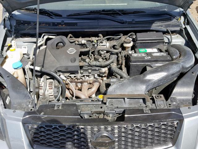 3N1CB61E18L648890 - 2008 NISSAN SENTRA SE- GRAY photo 7