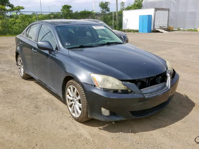 JTHCK262582020982 - 2008 LEXUS IS 250 CHARCOAL photo 1