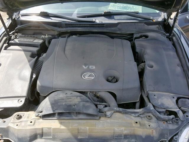 JTHCK262582020982 - 2008 LEXUS IS 250 CHARCOAL photo 7